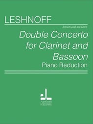 Double Concerto for Clarinet and Bassoon with Piano Reduction cover